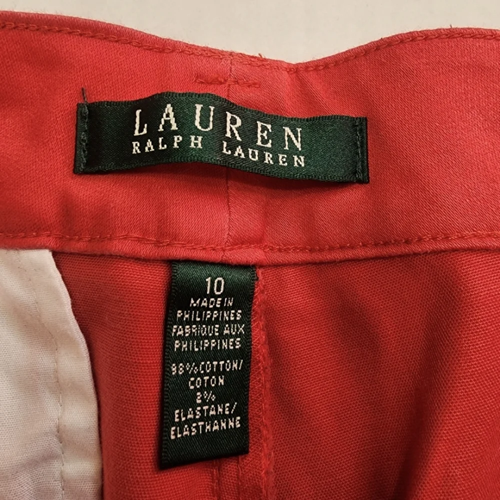 Lauren Ralph Lauren Melon Color, Capri Pants Sz 10